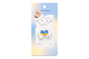 Тату Tattooshka Ukraine is my home тимчасові