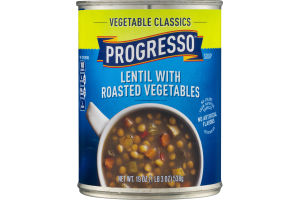 Progresso Vegetable Classics Lentil With Roasted Vegetables Soup