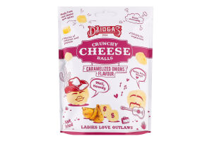Кульки Dziugas з хруст сушен сиру карамеліз цибуля