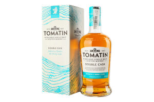 Віскі 0.7л 40% шотландське односолодове Double cask Tomatin к/у