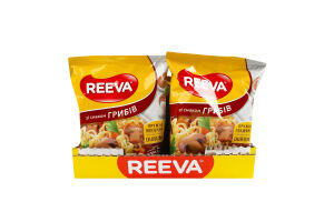 Локшина швидкого приготування зі смаком грибів Reeva м/у 85г