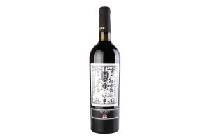 Вино 0.75л 11-13% красное сухое Saperavi Ambari бут