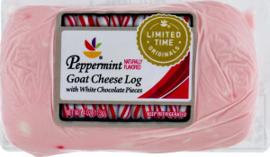 Ahold Goat Cheese Log Peppermint