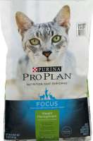 Purina Pro Plan Focus Adult Cat Food Weight Management Chicken and Rice
