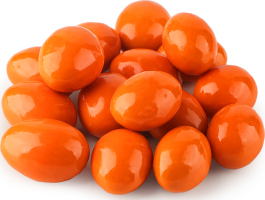 Мигдаль в молочному шоколаді зі смаком апельсину