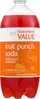 Guaranteed Value Fruit Punch Soda