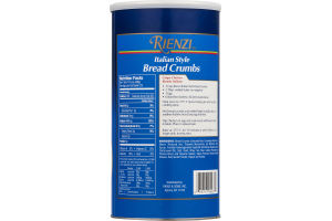 Rienzi Bread Crumbs Italian Style