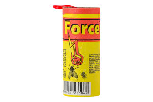 Лента от мух и ос липкая Force 1шт