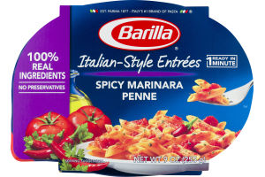 Barilla Italian-Style Entrees Spicy Marinara Penne