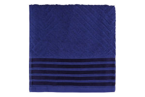 Рушник темно-синій махровий 70*140см 500г/м2 GM Textile