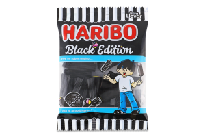 Цукерки желейні Black edition Haribo м/у 100г