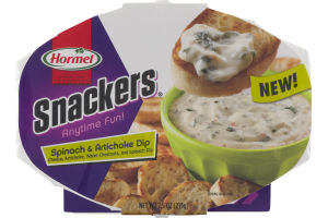 Hormel Snackers Spinach & Artichoke Dip