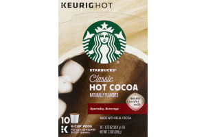 Starbucks Classic Hot Cocoa K-Cup Pods - 10 CT