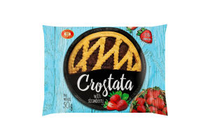 Пирог песочный Клубника Crostata Бісквіт Шоколад м/у 50г