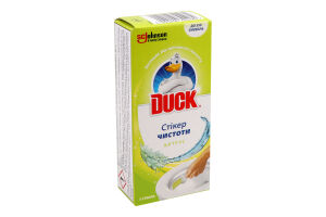 Средство моющее по уходу за унитазами Цитрус Стикер чистоты Duck 3х10г