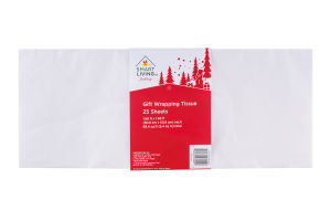 Smart Living Holiday Gift Wrapping Tissue - 25 CT