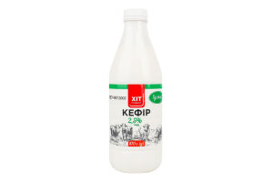 Кефир 2.5% густой Хіт продукт п/бут 870г