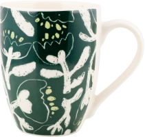 Чашка Квітковий орнамент 390мл кераміка