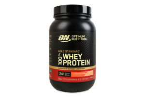 Протеин Клубника-банан Whey Gold Standart ON 907г