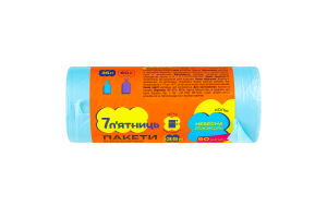 Пакети для сміття міцні 50х60см 35л №F.5002 Класичні 7 п'ятниць 50шт