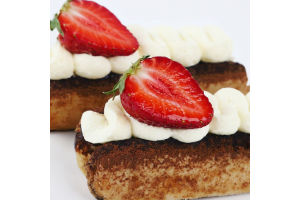 Тістечко кава-полуниця 70г