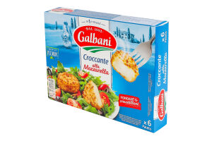 Полуфабрикат для запекания в панировке Кроканте с сыром Моцарелла Galbani к/у 6х25г