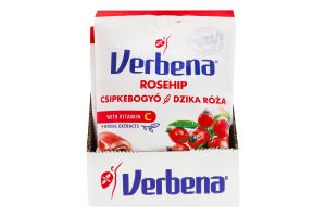 Цукерки м'які з шипшиною та вітаміном C Verbena м/у 60г