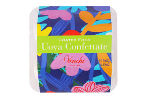 Цукерки-яйця Venchi з темного шоколаду у проз упак