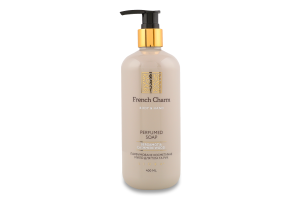 Мило д/тіла та рук French Charm Bergamot&cashmere wood парфумоване 400мл з дозатором Liora