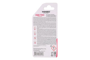 Ароматизатор д/авто Fresh Wood Bubble Gum 4мл блістер Winso