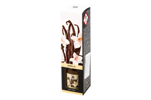 Аромадиффузор в комплекте с 5 ротанговыми палочками №462101270 Vanilla Koopman International B.V. 30мл