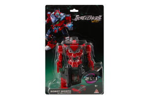 Робот-трансформер для детей от 5лет №EU686152 Al Hellstorm Robot Morph Screechers Wild 1шт