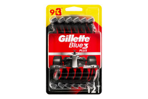 Бритви одноразові Blue3 Plus Gillette 12шт