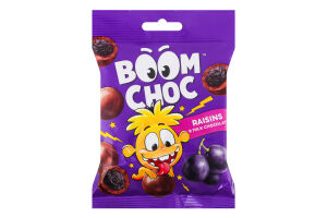 Драже Родзинки у молочному шоколаді Boom Choc м/у 90г