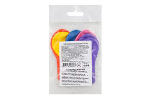 Набір кульок латексних пастель 18см 5шт 1111-5818 Паті Хата