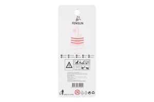 Свеча-цифра серебро 9.5см №KYYW144 Девять Fenglin 1шт