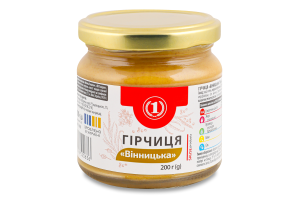 Горчица Винницкая ТМ "1" с/б 200г
