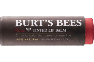 Burt's Bees Tinted Lip Balm Rose
