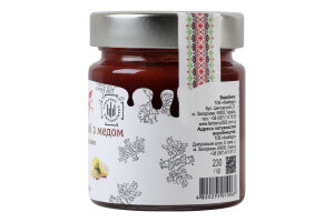 Кизил протертий з медом, лимоном і травами Famberry с/б 230г