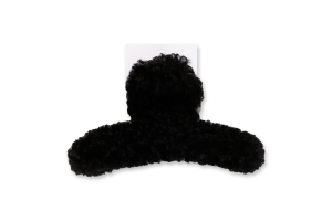 Заколка-краб д/волосся пухнаста 13*6см в асортименті