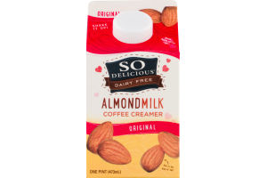 So Delicious Dairy Free Almondmilk Coffee Creamer Original
