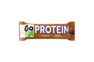 Батончик зі смаком какао в шоколаді Protein Go On Nutrition м/у 50г