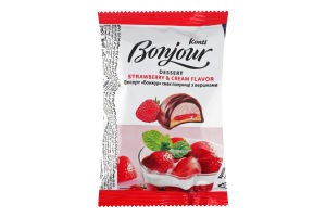 Десерт вкус клубники со сливками Bonjour м/у 29г