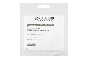 Маска для лица альгинатная эффект лифтинга с коллагеном и эластаном Joko Blend 20г