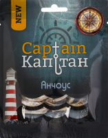 Анчоус солоний сушений Captain м/у 18г