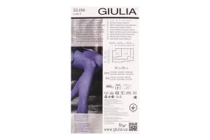 Колготки женские Giulia Solana 8 80den 2 nero