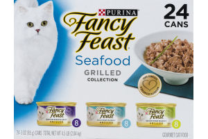 Purina Fancy Feast Grilled Collection Seafood - 24 Ct