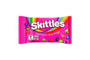Драже жевательные в разноцветной сахарной оболочке Дикие ягоды Skittles м/у 38г