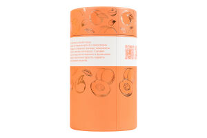 Чай чорний байховий ароматизований з додаванням квітково-фруктової сировини Опівнічний персик Tea Moments тубус 70г