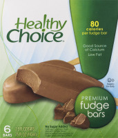 Healthy Choice Premium Fudge Bars - 6 CT